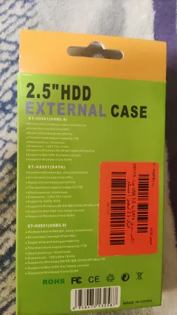 باکس تبدیل SATA به USB 3.0 مدل NM-FB فلزی 2.5 اینچی