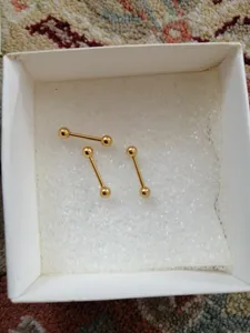 تجریه خرید پیرسینگ گوش زنانه کد Ps03 بسته 3 عددی