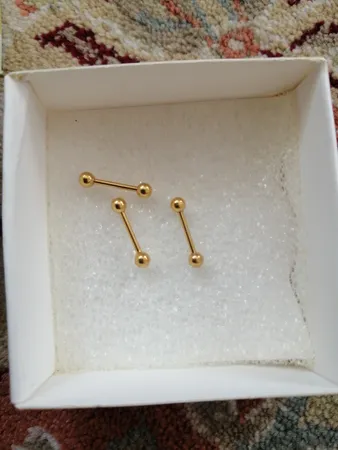 پیرسینگ گوش زنانه کد Ps03 بسته 3 عددی