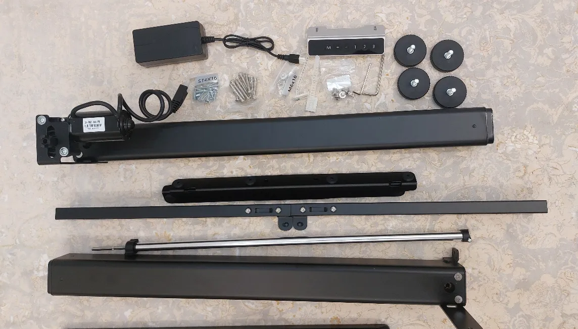 پایه میز کامپیوتر مدل تنظیم ارتفاع برقی کد SH222-SM38