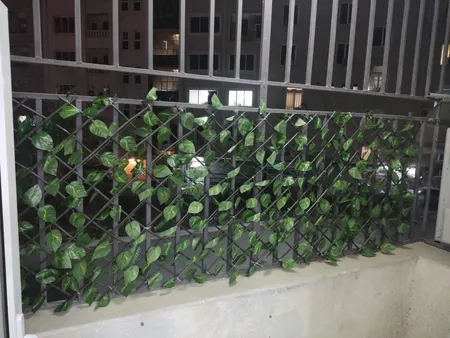 دیوارپوش مدل برگ پتوس آکاردئون سایز 1×2 متر