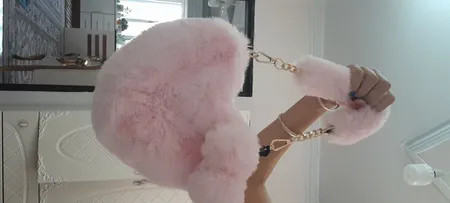 کیف رودوشی دخترانه مدل قلبی پولیشی