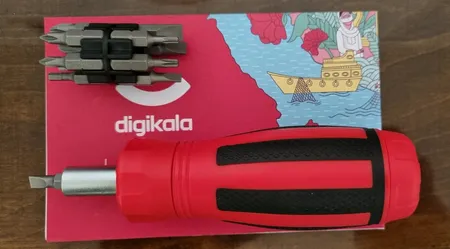 مجموعه 13 عددی سری پیچ گوشتی آروا کد 4518