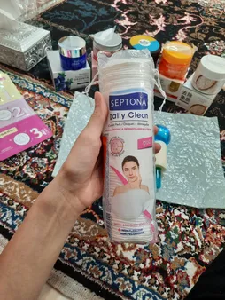 پد آرایشی دو طرفه سپتونا مدل Daily Clean بسته 70 عددی