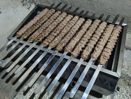 کباب پز گازی آتش‌ مهر مدل steel70