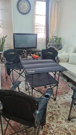 میز سفری پرستیژ مدل دو طبقه تاشو