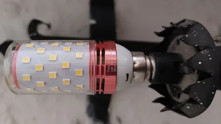 لامپ بلالی 16 وات مدل AL-14 پایه E14  بسته 4 عددی