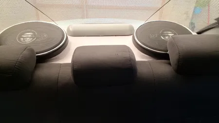 طاقچه عقب خودرو طرح برجسته مدل S001 مناسب برای ساینا