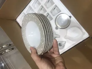 تجریه خرید سرویس غذاخوری 108 پارچه چینی زرین ایران سری شهرزاد مدل ژئومتریکال درجه عالی