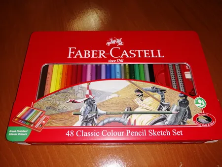 مداد رنگی 48 رنگ فابر کاستل مدل کلاسیک