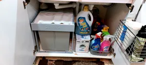 تجریه خرید سطل زباله کابینتی مدل استیل ایکس