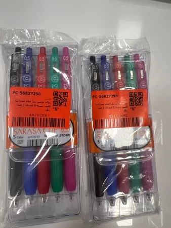 روان نویس زبرا مدل ساراسا کلیپ بسته 5 عددی