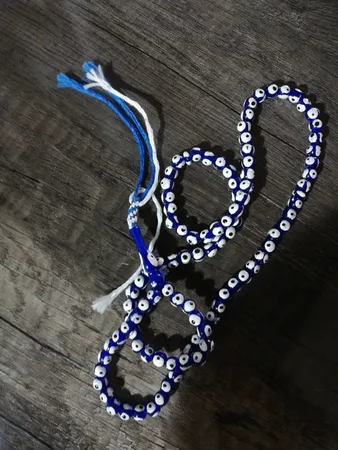 تسبیح مدل چشم نظر کد frz1347