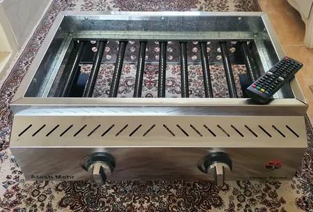 کباب پز گازی آتش‌مهر مدل steel60