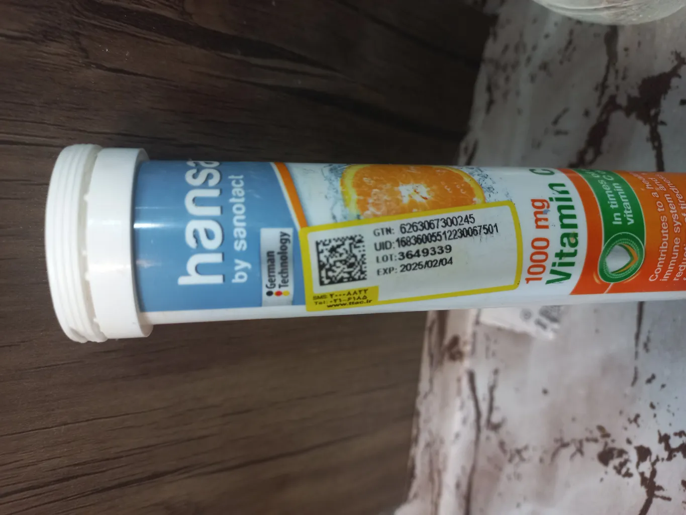 قرص یونی زینک لیبرتی سوییس و جوشان ویتامین C 1000 میلی گرم‌ های هلث