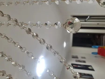 کریستال لوستر مدل ریسه کد LA219-D14-RSham بسته 100 عددی