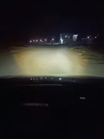 پروژکتور دو کنتاکت خودرو کد eko 60 مدل جغدی فلزی