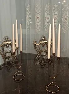 تجریه خرید جاشمعی مدل فلزی پرستو سه شاخه