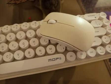 کیبورد و ماوس بی سیم مافی مدل I bean، سوییچ ممبران، Tenkeyless