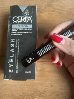 محلول تقویت کننده مژه سریتا مدل Eyelash lotion حجم 8 میلی لیتر
