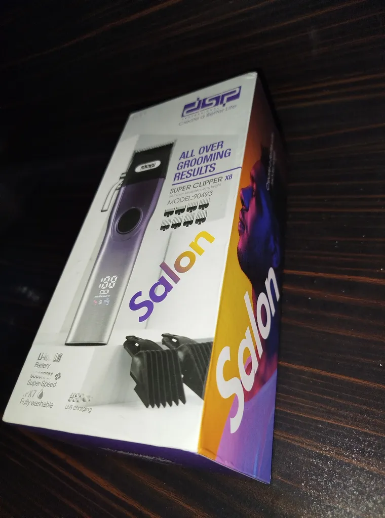 ماشین اصلاح موی سر صورت و بدن شارژی دی اس پی مدل 90493