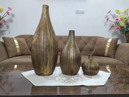 گلدان مدل سالونگ کد X-1 مجموعه 3 عددی