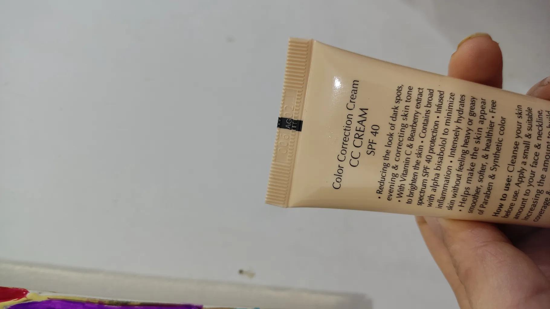 کرم پودر CC سینره مدل Medium حجم 40 میلی لیتر