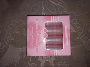 تجریه خرید رژ لب جامد دراگون رانی مدل lovely مجموعه 4 عددی