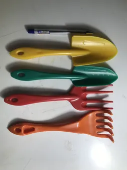 مجموعه 4 عددی چنگک و بیلچه باغبانی آکواکرفت مدل 380810