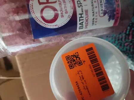 نمک حمام اور مدل Lavender وزن 800 گرم