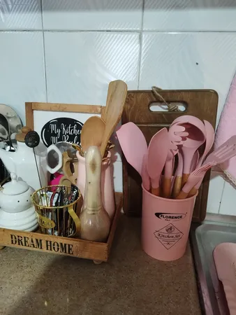 سرویس کفگیر و ملاقه 12 پارچه پرنس هوم مدل KITCHEN SET