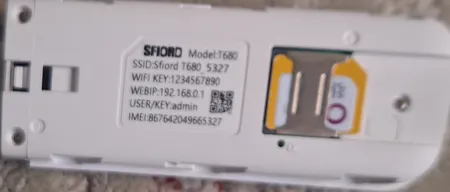 مودم 4.5G قابل حمل اسفیورد مدل PT3000