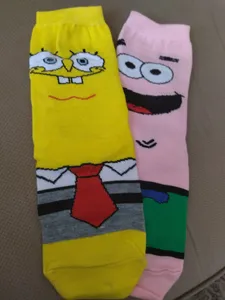 تجریه خرید جوراب پسرانه باب اسفنجی و پاتریک  کد 01