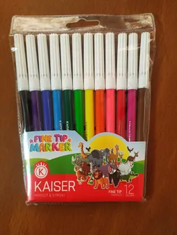 ماژیک رنگ آمیزی 12 رنگ هپو مدل rs کد 3030