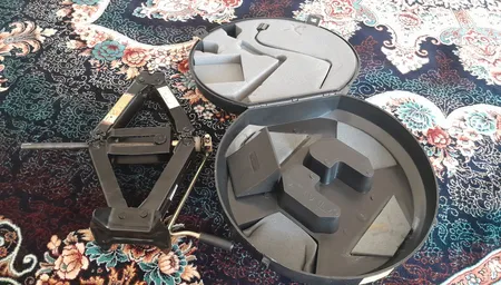 جک کامل شرکت صنعتی  مددرویان مدل AYC069 مناسب برای پژو 405 ظرفیت 1.5 تن