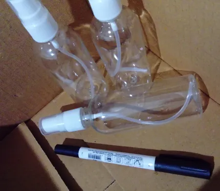 ظرف اسپری مدل A100 مجموعه 3 عددی