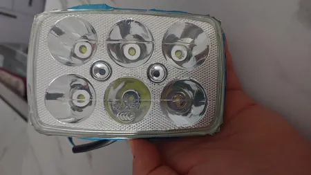 چراغ اس ام دی جلو موتور سیکلت LED کد 45 مناسب برای هندا CDI