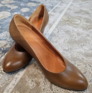 تجریه خرید کفش زنانه چرم یلسان مدل  آنا کد ASL-ANA-602-HRM