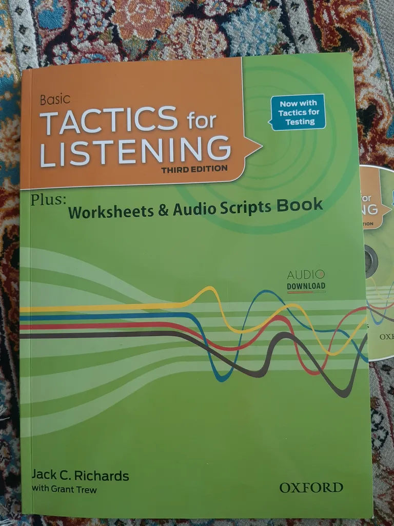 کتاب Tactics for Listening 3rd Basic اثر Jack C. Richards انتشارات آکسفورد