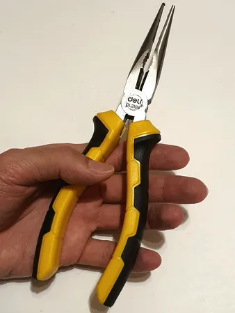 انبر دم باریک دلی مدل DL2108 سایز 8 اینچ