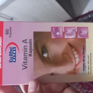 تجریه خرید کپسول ویتامین آ یوروویتال بسته 60 عددی