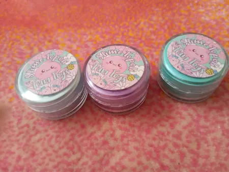 پودر رنگ اسلایم تپلی مدل Metali Violet