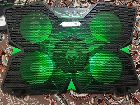 پایه خنک کننده لپ تاپ کول کلد مدل K25s