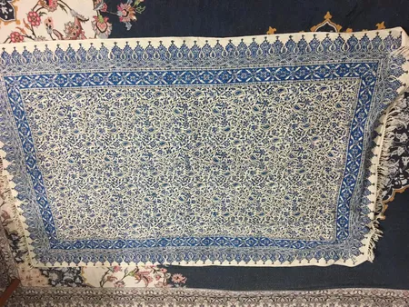 روميزي قلمكار عطريان طرح درهم اسليمي كد G389