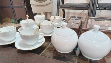 ست فنجان و نعلبکی 12 پارچه مقصود کد FN022