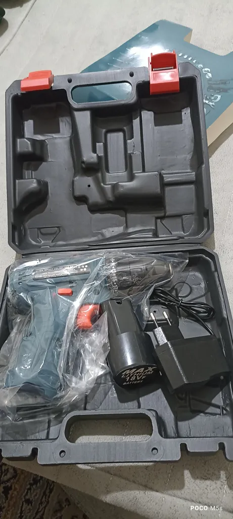 دریل پیچ گوشتی 10میلیمتری18ولت باس مدل BS-18VF