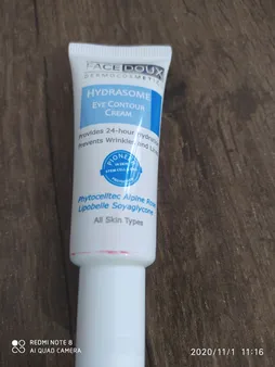 کرم دور چشم فیس دوکس مدل Hydrasome حجم ۱۵ میلی لیتر