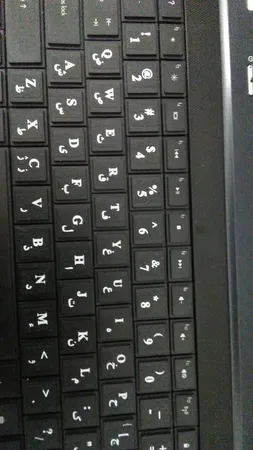 برچسب حروف فارسی کیبورد مدل D-01