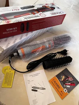 سشوار برس‌دار چرخشی کرونیر مدل CR-6855