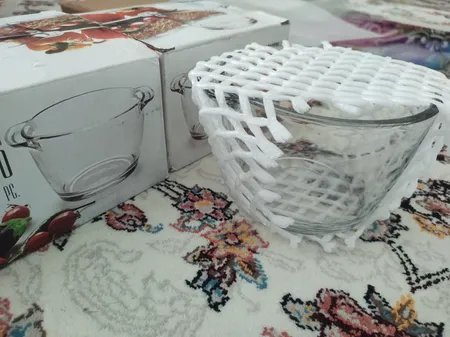 کاسه بلور کاوه مدل لئو 7176